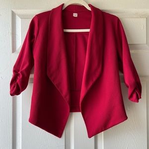 Cherry Blazer